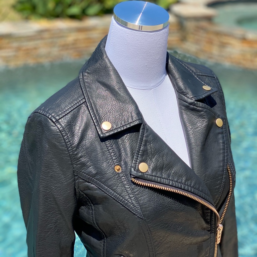 BLANK NYC Faux Leather Jacket XS